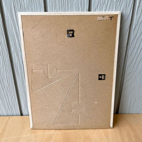 Vintage Framed Cross Stitch “Give Us This Day Our Daily Bread” 9"x12" - Picture 3 of 7